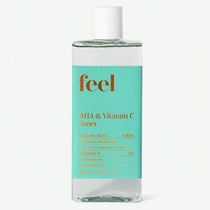 Feel AHA & Vitamin C Toner, 150 ml. 5 fl. oz., NEW